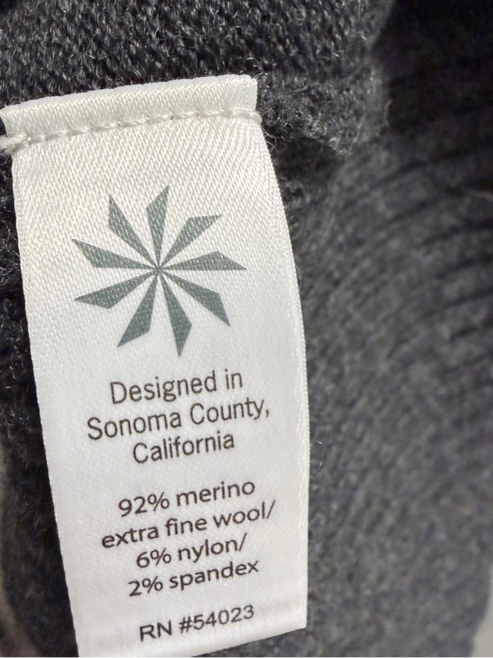 Athleta Chalet Sweater Dress Gray Merino Wool Dress Size Small - Picture 8 of 10